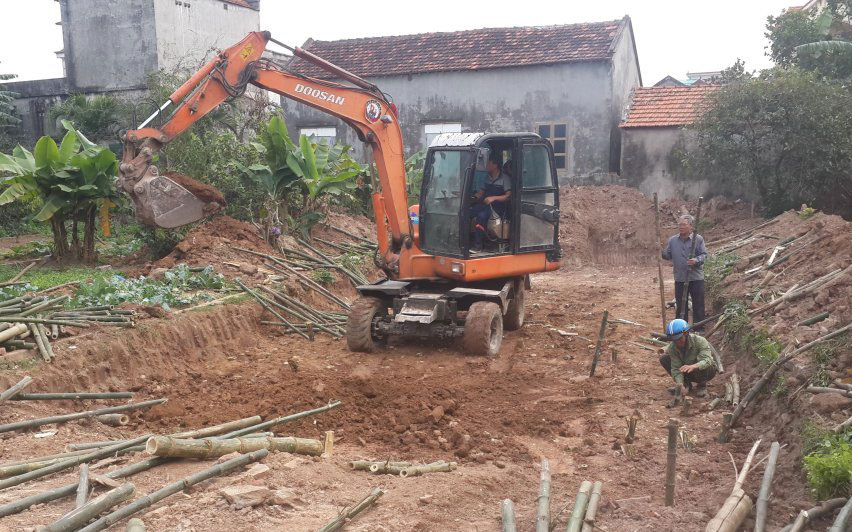 Thi Công Cọc Tre Xây Dựng
